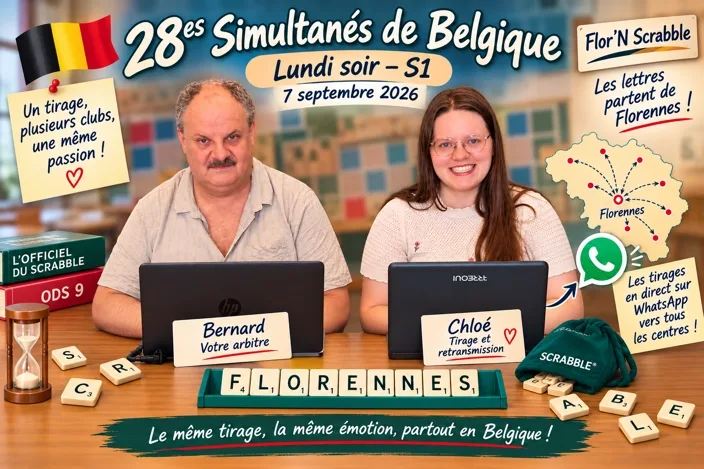 28es Simultanés de Belgique – Lundi soir S1