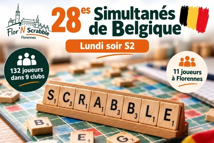 28es Simultanés de Belgique – Lundi soir S2