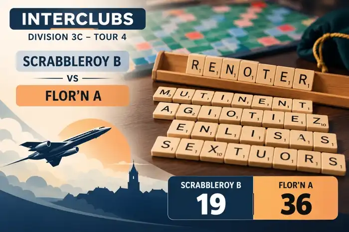 Flor’N A poursuit sur sa lancée au Scrabbleroy