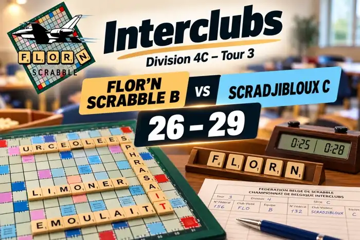 IC Tour 3 – Div. 4C : Flor’N B – Scradjibloux C