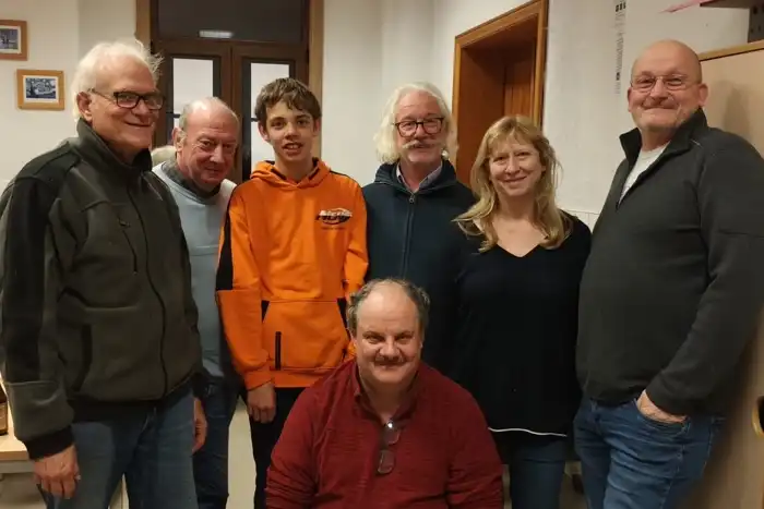 La première équipe en interclub du Flor'N Scrabble