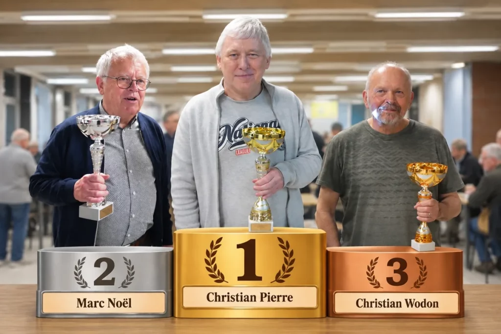 Podium à compléter du 3e Tournoi des Ducs 2026