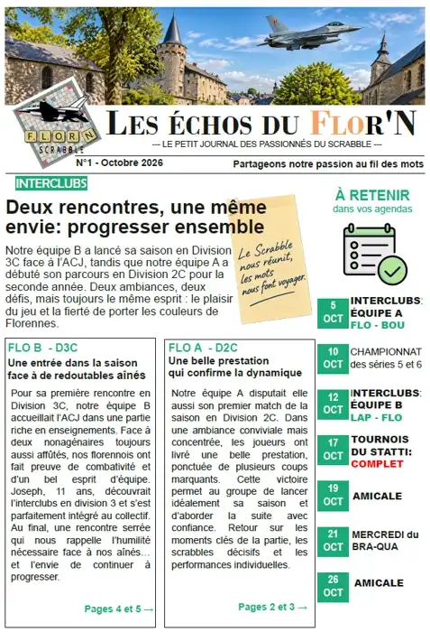 Couverture de la première édition des éclos du Flor'N